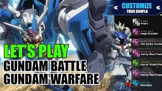 Let's play: Gundam Battle Gunpla Warfare