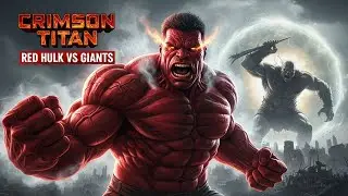 Red Hulk vs The Sky-Giants | What If Giants Invaded Earth? | The Ultimate Battle