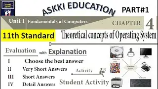 💥 11th Computer Science Computer Technology & Computer Applications Chapter 4 Book back Answers