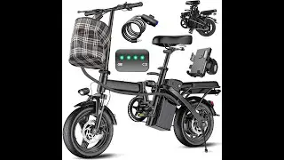Folding Electric Bike Review | 560W Motor, 24MPH Commuter E-Bike