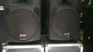 Ahuja vs 300 viva series monitor Ahuja UBA 500 amplifier testing