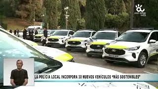 241202 #PolicíaLocalMálaga 🚔 Presentación 30 Nuevos Vehículos Policiales +Sostenibles 📺Canal Málaga