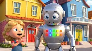 Oops! The Little Robot Lost His Beep 🤖 | Nursery Rhymes for Kids & Baby Songs