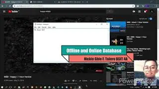 Creating Offline and Online Database(For School Project purpose)