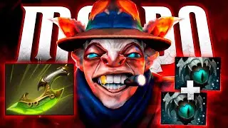 Real Micro God Meepo 37Kills Swift Blink + x2 Skadi Brutal Farm Hero the Whole Map