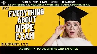 Экзамен NPPE: План I.3.3 &mdash; Право на лицензирование и саморегулирование профессий &mdash; Эп. 201