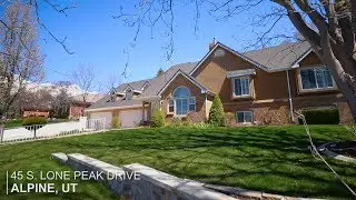 45 Lone Peak, Alpine, Utah, 84004 (1-Minute Highlight)