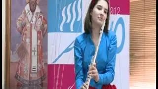 Nika Levanič-Flute competition Beograd 2012