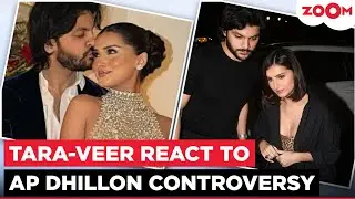 Tara Sutaria & Veer Pahariya's FIRST reaction to AP Dhillon concert controversy & viral video