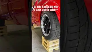 Does 315s fit on an S10?! #s10 #shorts #fyp #chevy #truck #lsswap #nitto
