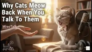Why Cats Meow Back When You Talk To Them 🗣️🐾 | MisoTalk EP.25 &mdash; A Cat&rsquo;s Guide to Gentle Conversation