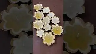 🪷✨ Lotus Urli Candle | Handmade Candle for Diwali Lighting & Gifting 💛