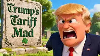 Trump's Tariff Tantrum 😂 Funny Irish Song Parody  Slaps Tariffs on Everyone!🍀Shamrocks & Shenanigans