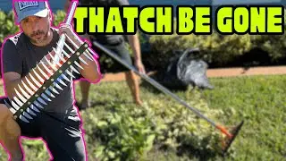 The CKLT Thatch Rake Secret: Easily Removing Weeds, Dead Material, and Thatch for a Healthier Lawn!