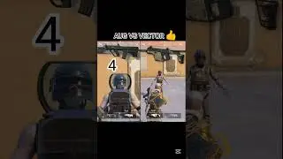 AUG VS VECTOR👍#pubgmobile #pubg #viralvideo #youtubeshorts #shorts