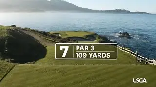 2019 U.S. Open at Pebble Beach: Hole 7