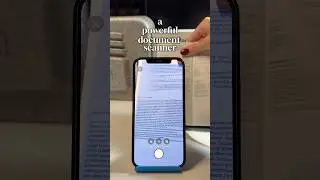 PREVIEW APP & DOC SCAN ON IPHONE📲 #preview #iphonetips #iphonetricks #scandocuments #scanner