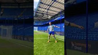 Amazing Corner Goal - Football Skills!