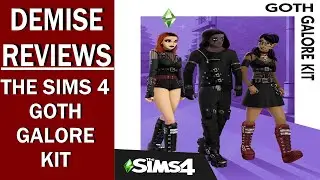 The Sims 4 Goth Galore Kit (PC), Was A Major Disappointment | Demise Reviews