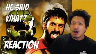 Master Chief vs Leonidas. Epic Rap Battles of History REACTION!