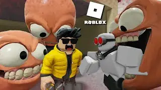 ROBLOX, U DAVI e PRODUÇÃO CONTRA OS GEF CABEÇAS GIGANTES😱, SOBREVIVENDO AS CABEÇAS GEF DO MAL, Esca