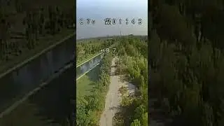 Dvr // Drone Fpv 3inch // Lungo la Cava EX POSTATOMICA #Shorts