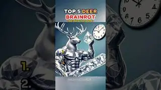 Ranking Top 5 Deer Brainrot Animals Family🦌