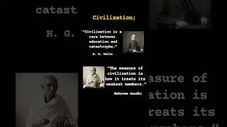 The Fragile Balance of Civilization! #shorts