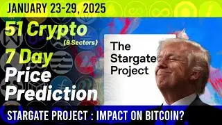 [Jan 23 2025] BTC & ALT Price AI Prediction / STARGATE Project : Impact on Bitcoin? (ENG SUB)