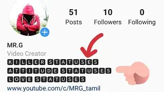 How To Change Fonts Style In Instagram | Tamil | Change Instagram Bio Fonts