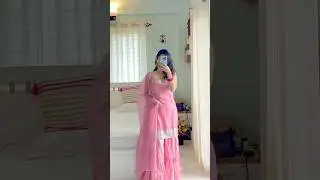 Grwm in this beautiful pink suit for Rakshabandhan💕#myntra #viral #ootd #festivewear