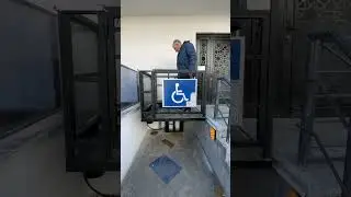 Engelli Asans&ouml;r&uuml;(Elevator for Disabled) #engelli #asans&ouml;r #lift #elevato#disabled #engelliplatformu