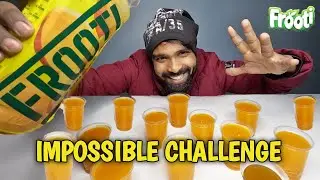😱IMPOSSIBLE CHALLENGE COMPLETED. frooti challenge| food challenge| drinking challenge| mukbang