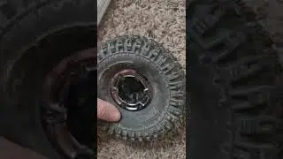 RC tires made Inflatable