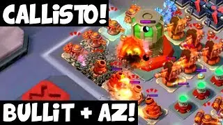 Callisto Core Rush with AZ + Bullit! ✦ Boom Beach