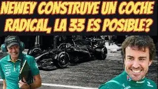 NEWEY CONSTRUYE UN COCHE ROMPEDOR PARA FERNANDO ALONSO ¿LLEGARÁ ESTE AÑO LA 33?