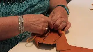 Culture Camp - Making Moccasins with Marion Martin