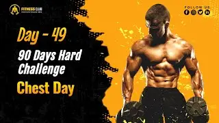 90 Days Hard Challenge (Day - 49) Chest Day 😲#srfighter000 #yttrand #gym #chestday #viralgym #pain
