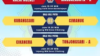 Live Cikancra vs tonjongsari Romi Af