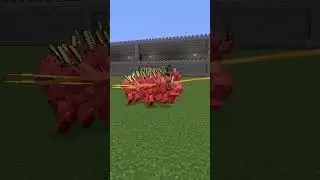 Shogun vs Zombified Piglin Army (Minecraft Mob Battle)