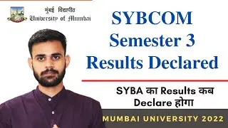 SYBCOM IDOL Results 2022 declared | SYBSc-IT IDOL Semester 3 Results | Mumbai University