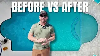 Before & After - Pool Renovation in Central Florida