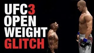 UFC Undisputed 3 OPEN WEIGHT GLITCH ! MMAGAME
