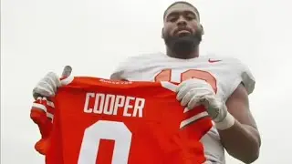 Johnathon Cooper Gets First Ever Block O Jersey! | Ohio State Football 🏈