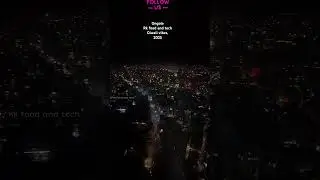 ✨ Diwali Drone Wave Show | Stunning Lighting Effects Over Ongole City 🌃🔥 #rkfoodandtech