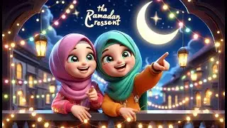 The Ramadan Crescent Islamic cartoon kids nasheeds song