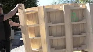 Unterbau und Schalung Betonkern