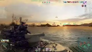World of Warships: Full Round of T8 IJN Shimanto (It Was Fun, Kind of??)