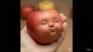 Cute Apple Baby Eats Apple 🍎👶 | Fun Baby Food Animation for Kids