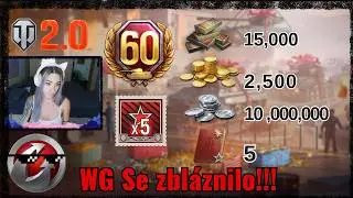 WG se zbláznilo! (v dobrém) WoT 2.0 Odměny [Kipi Reakce]